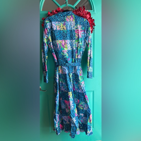 NWT Lilly Pulitzer Mira Midi Shirtdress - Lilly’s Party - 16 - Picture 3 of 4